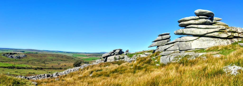 The Cheesewring is a granite tor on the Eastern edge of Bodmin Moor, Cornwall