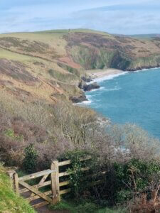 South West Coast Path, Lantic Bay, Polruan