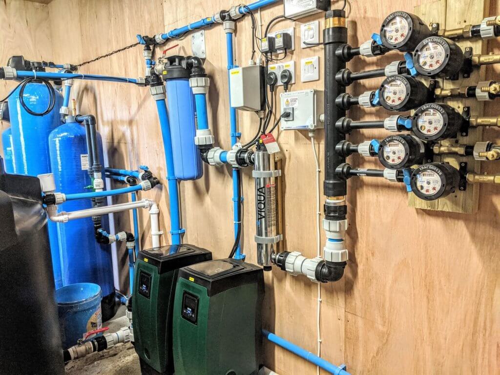 Control Room for Water Filtration